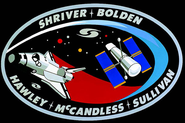 The STS-31
mission emblem.